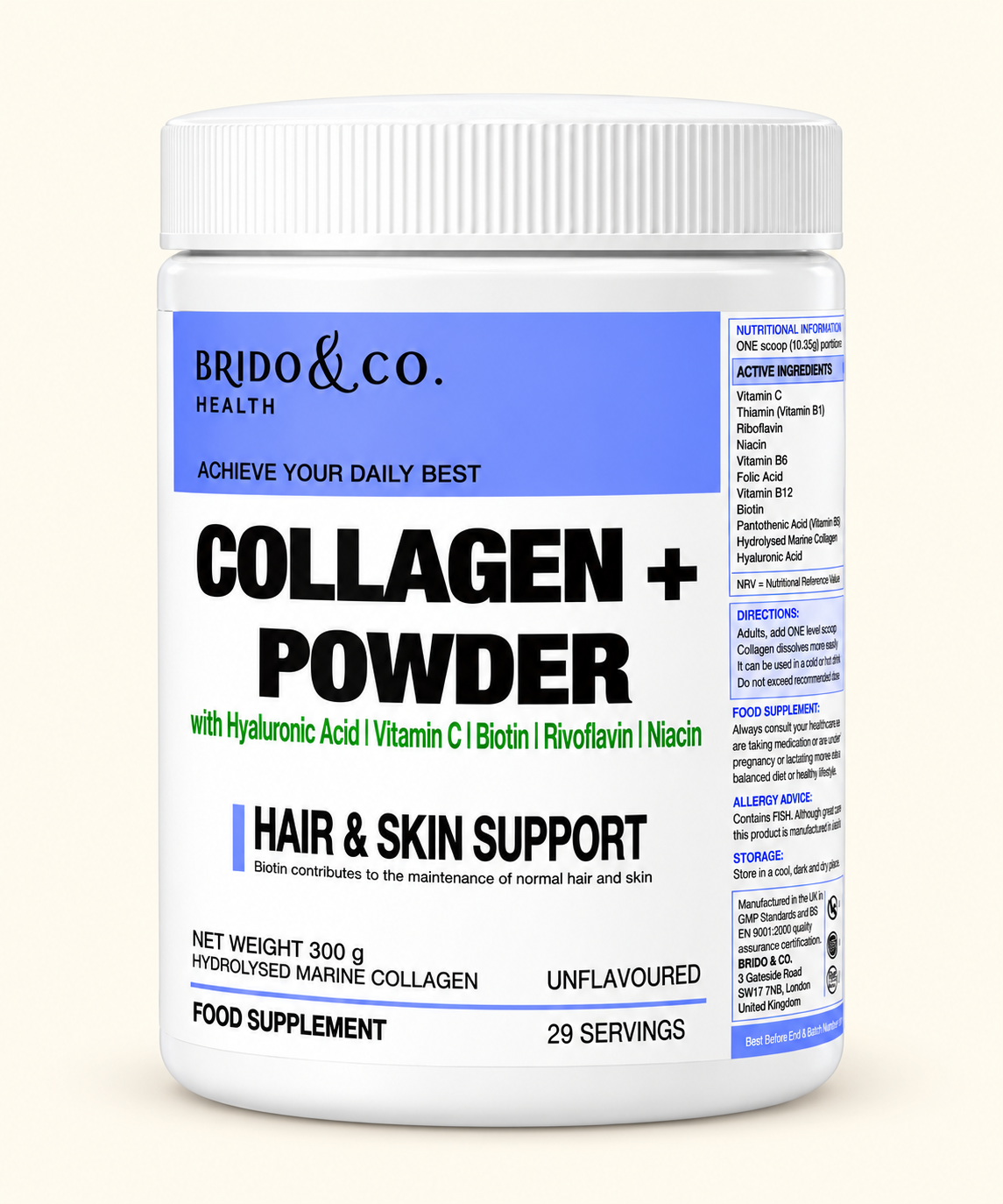 Hydrolysed Marine Collagen PLUS